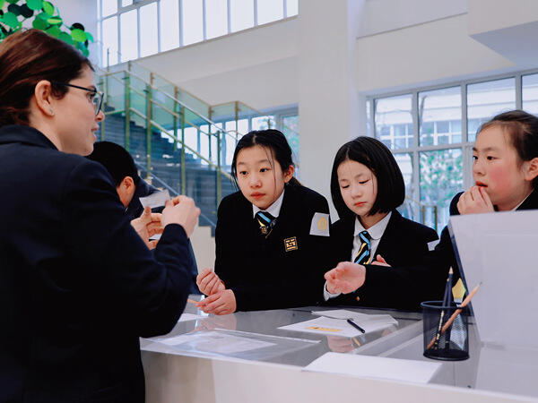 在校100天庆典,南通惠立学校